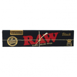Raw Classic Black Rolling Papīri 32gab  Kingsize slim